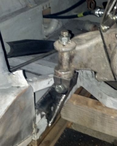 new front gearbox mounting point